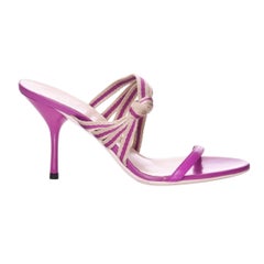 Gucci Mirabelle Pink Heels Mules Slides 