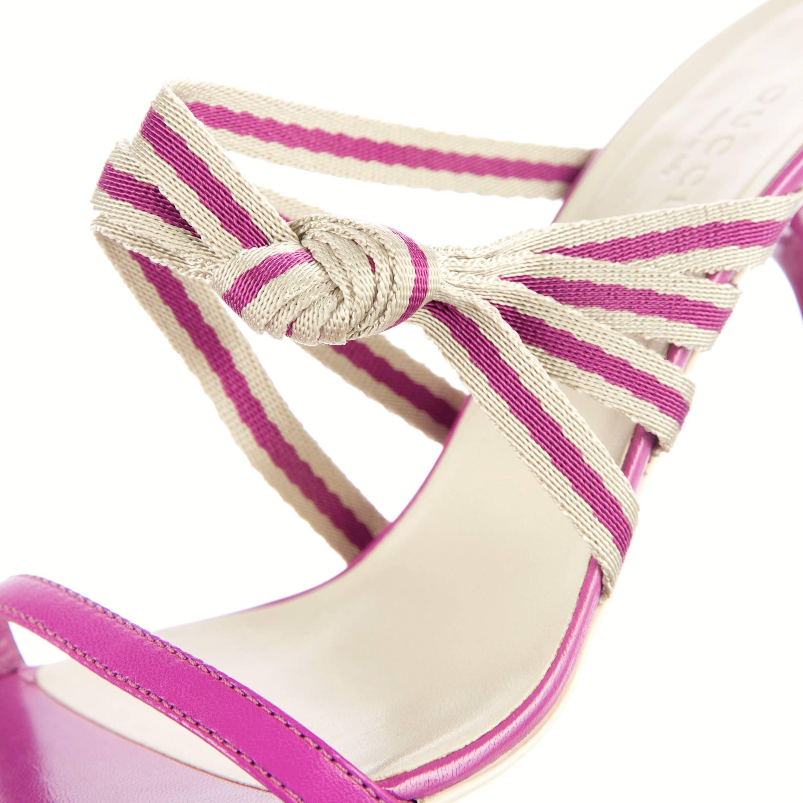 Gucci Mirabelle Pink Heels Mules Slides  2