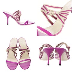 Gucci Mirabelle Pink Heels Mules Slides