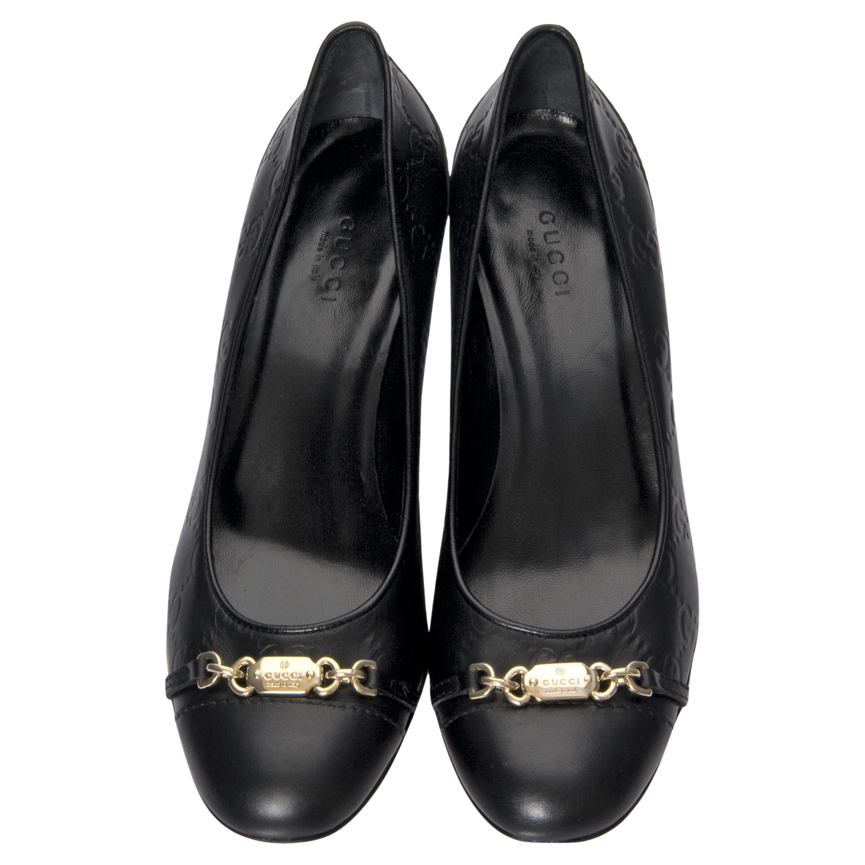 Tom Ford pour Gucci Nouveau GG Cuir Guccissima Escarpins à talons Taille 36