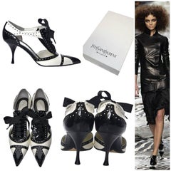 New Size 39 Tom Ford for Yves Saint Laurent Ad Runway Spectator Heels Pumps