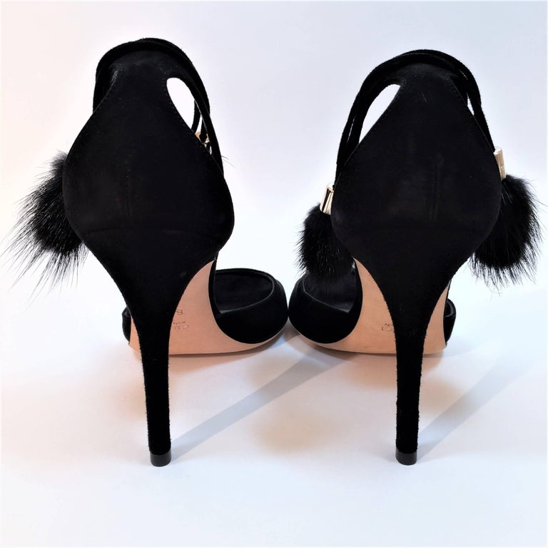 New Gucci Mink Suede Heels Pumps Size 9 For Sale at 1stDibs