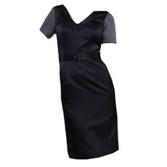 New Size 2 Vera Wang Lavender Label Silk & Knit Cocktail Day Dress
