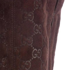 New Gucci Shearling GG Guccissima Logo Boots Sz 10