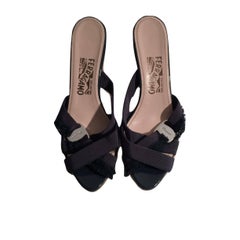 New Size 8 Salvatore Ferragamo Wedge Platform Heels