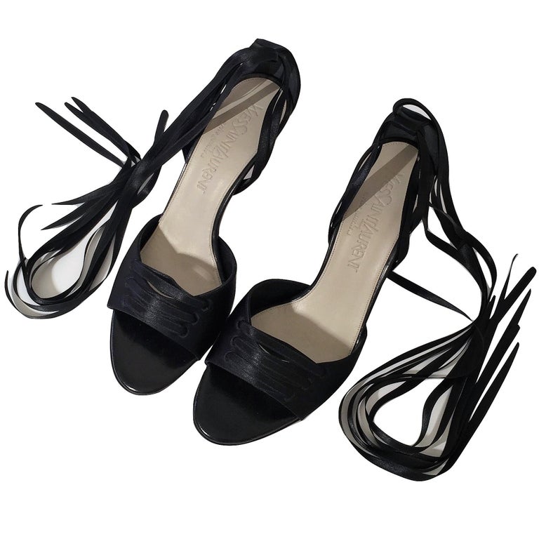 tom ford black platform heels