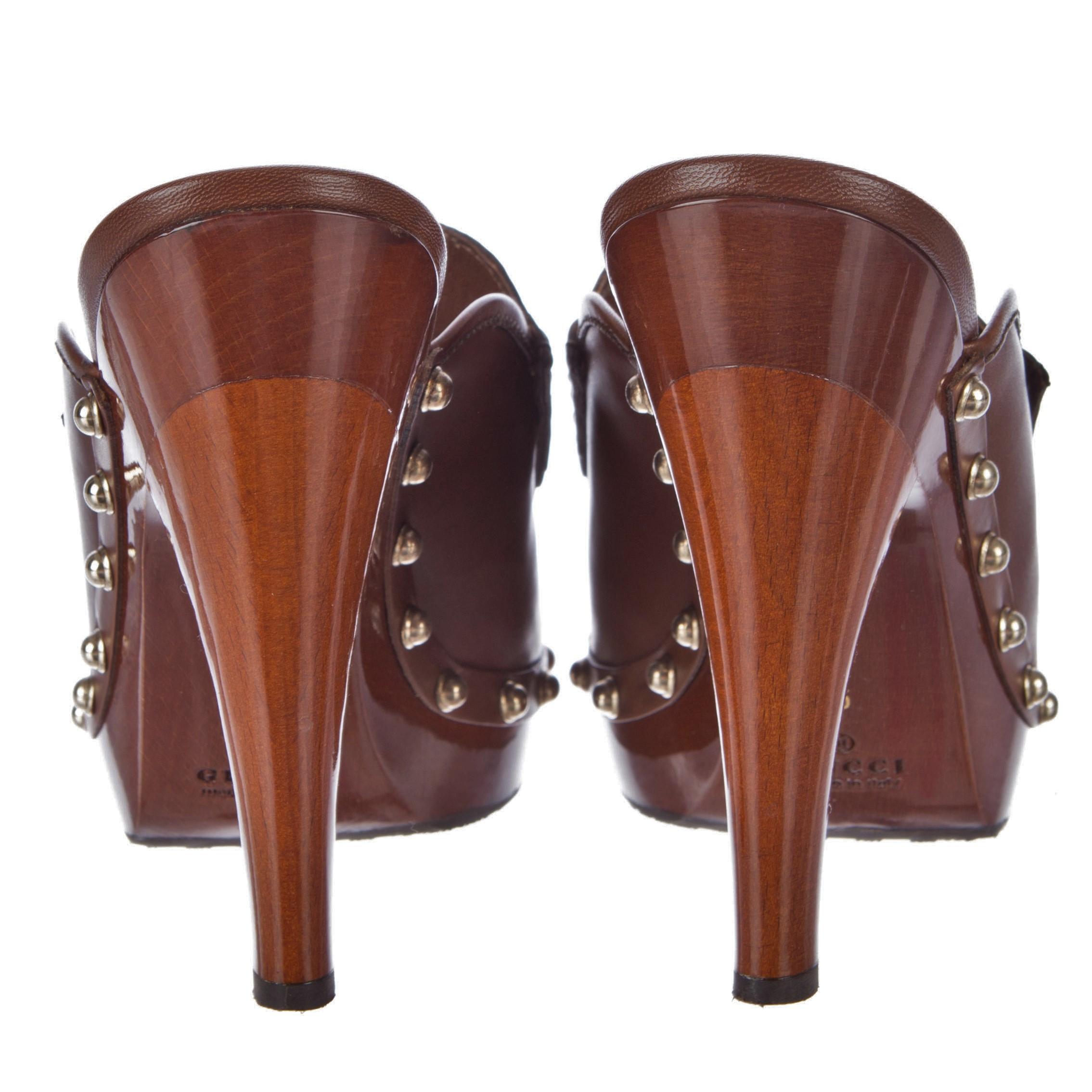 Nuovo Gucci Resort 2007 Pelle Bamboo Tassel Heels Sz 6 6