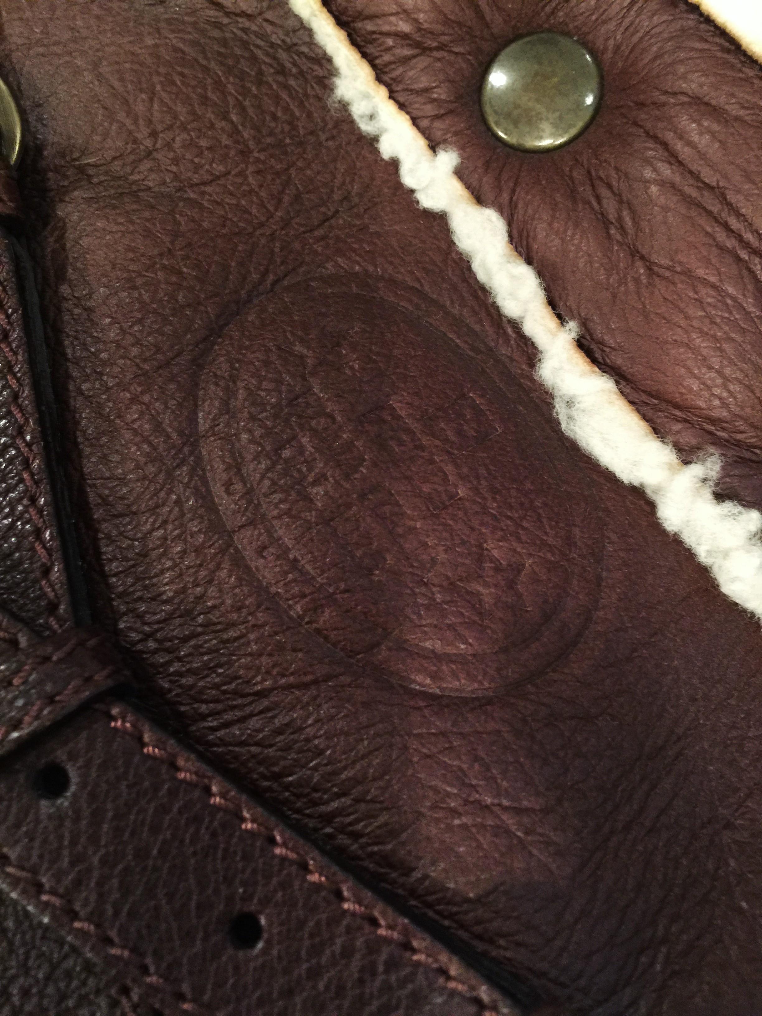 New Fendi Aspen Shearling and Suede FF Brown Hobo Tote Bag 5
