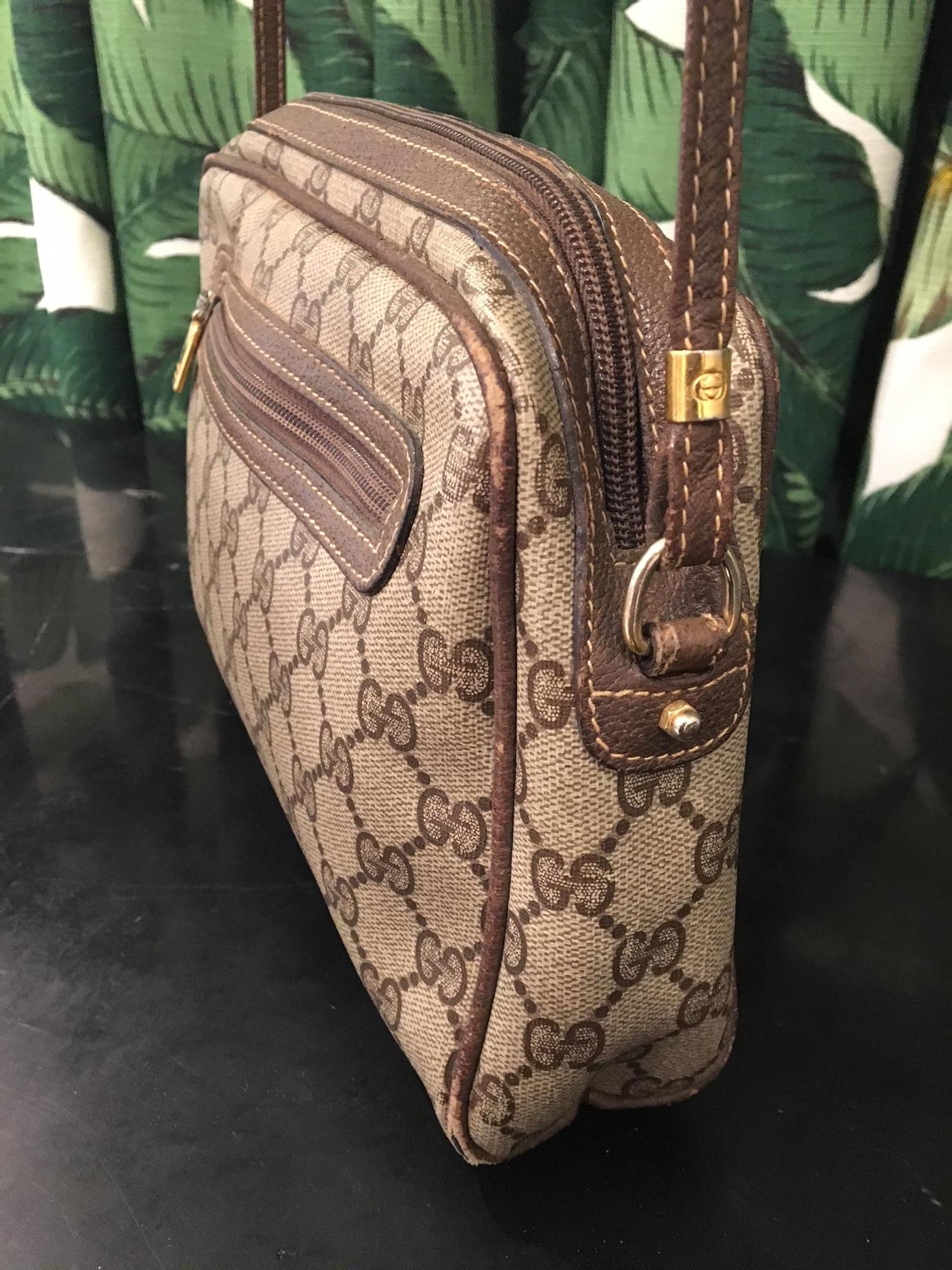 monogram crossbody purse