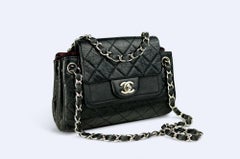 Chanel Limited Edition Distressed Calfskin Classic Double Flap Bag