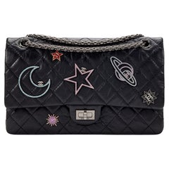 DNL Chanel 2017 Space Reissue Charms Icons Mademoiselle Flap Bag Limited Edition