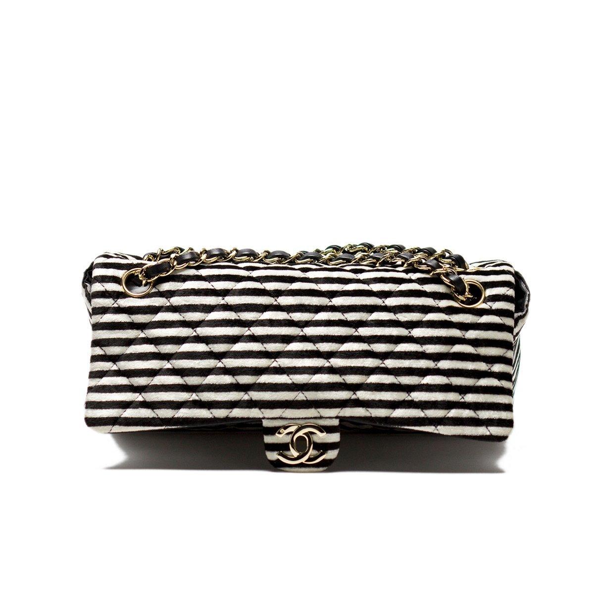 chanel stripe bag