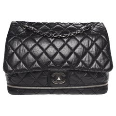 Chanel 2005 Vintage Classic Flap Limited Edition PNY Sac Jumbo Expandable