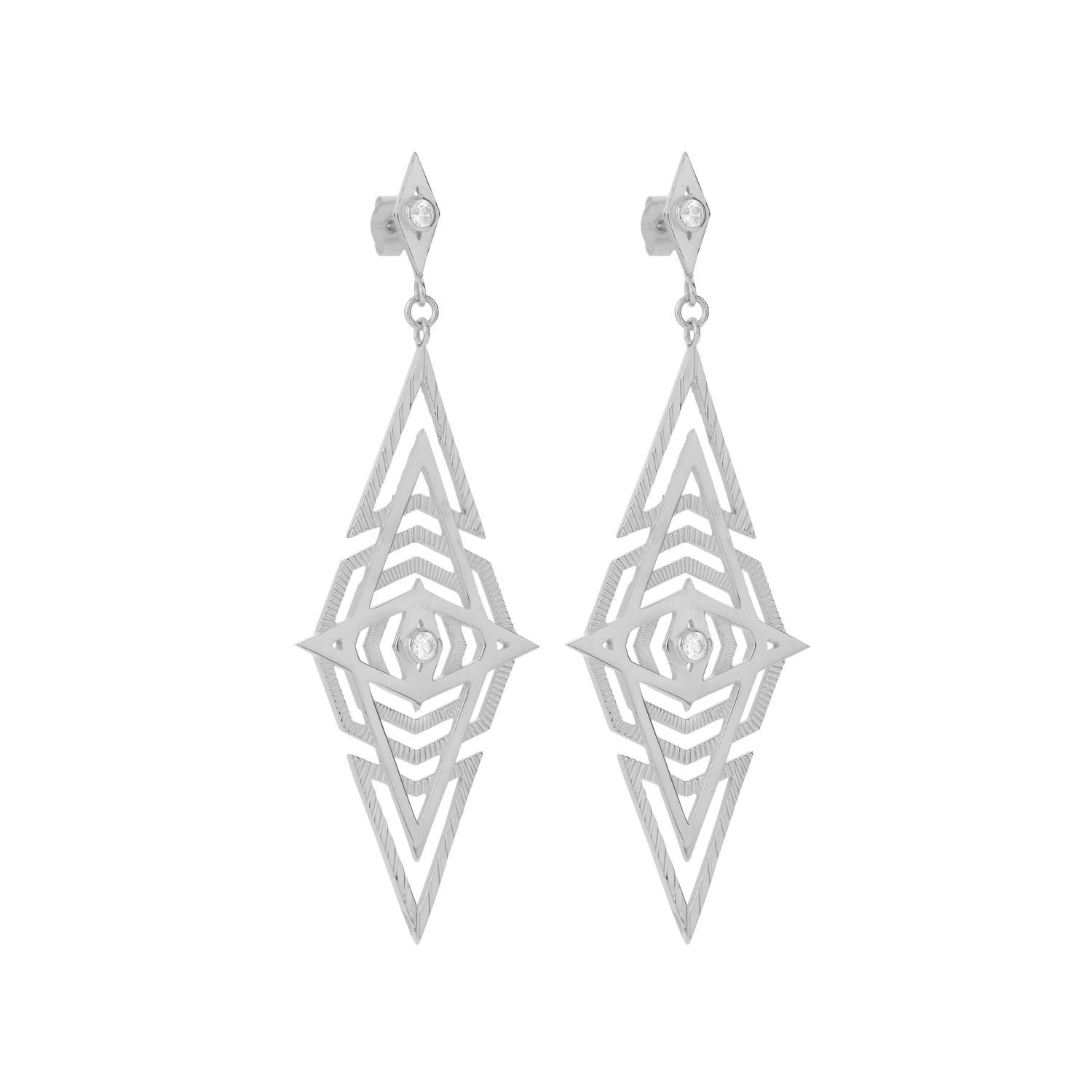 Zoe & Morgan Volcano Earrings were designed while dreaming of the mountains in Nepal and then feeling the earth move when Agung volcano in Bali became active. Volcanoes are both so primal and powerful, encompassing creation and destruction all at