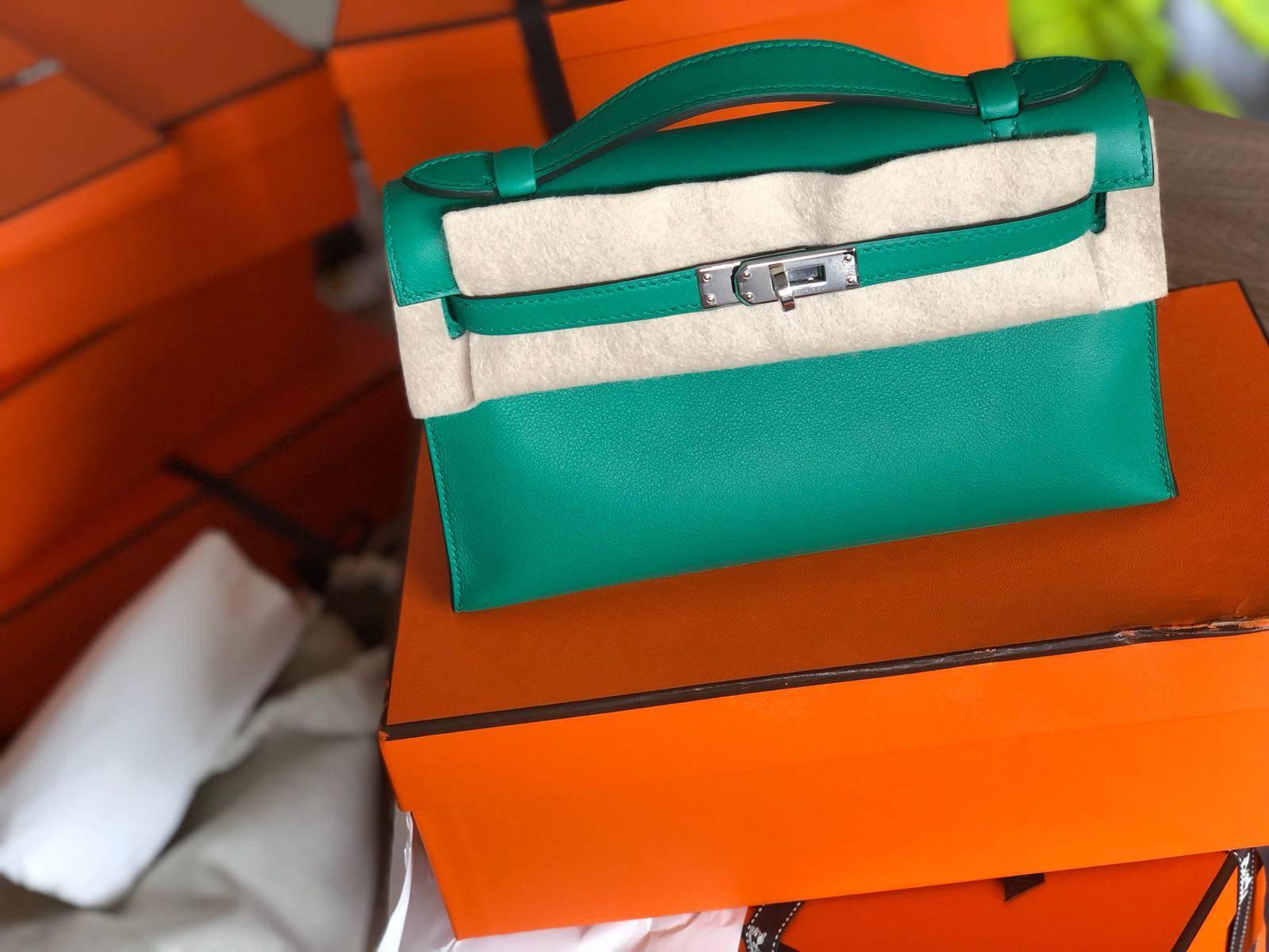 hermes kelly vert vertigo