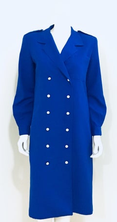 1980s Diane Von Furstenberg Double-Breasted Dress