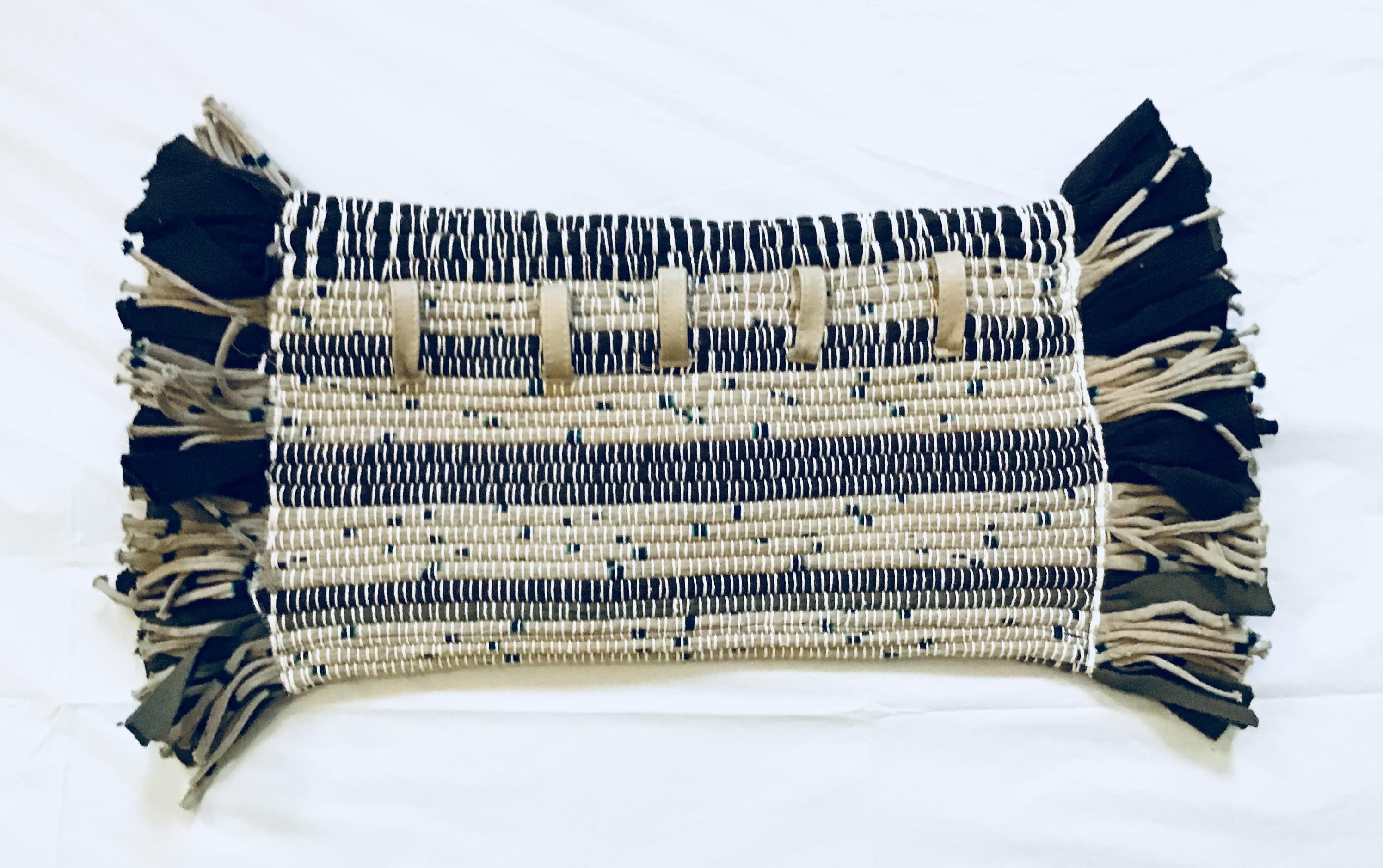 Women's or Men's Fringed Clutch/Fanny Pack For Sale
