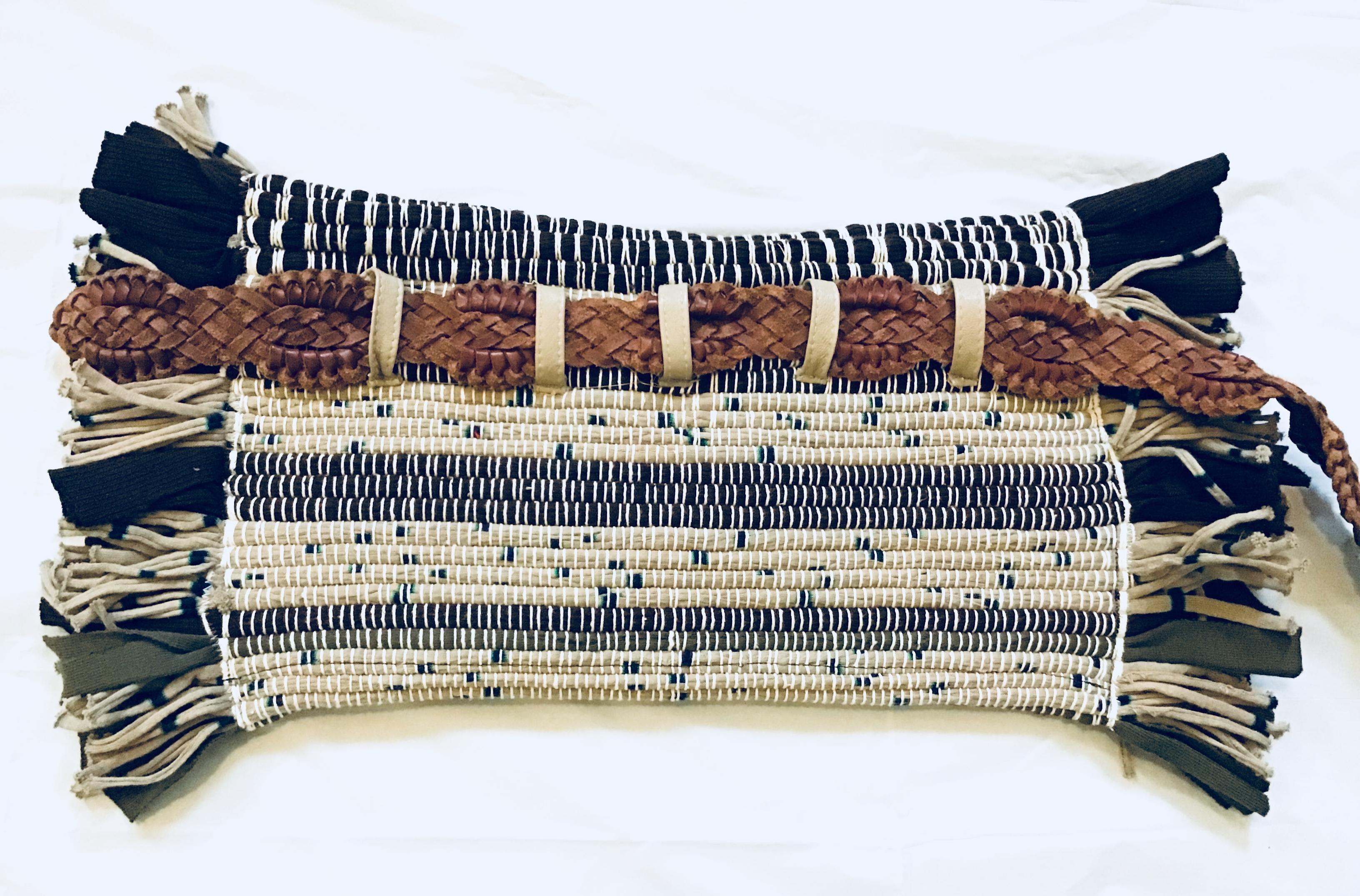 Fringed Clutch/Fanny Pack For Sale 1