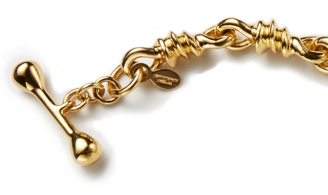Twisted Vine 22K Gold Bracelet  In New Condition In New York, NY