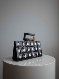 Art Deco Celluloid Box Purse, Evening bag