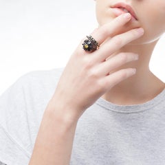 Iosselliani Cocktail Stacked Ring