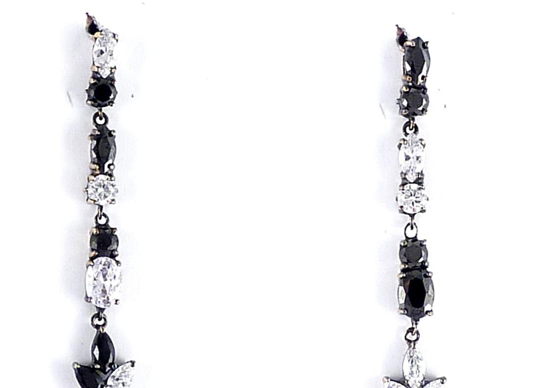 Contemporary Iosselliani Dangling Optical Earrings  For Sale