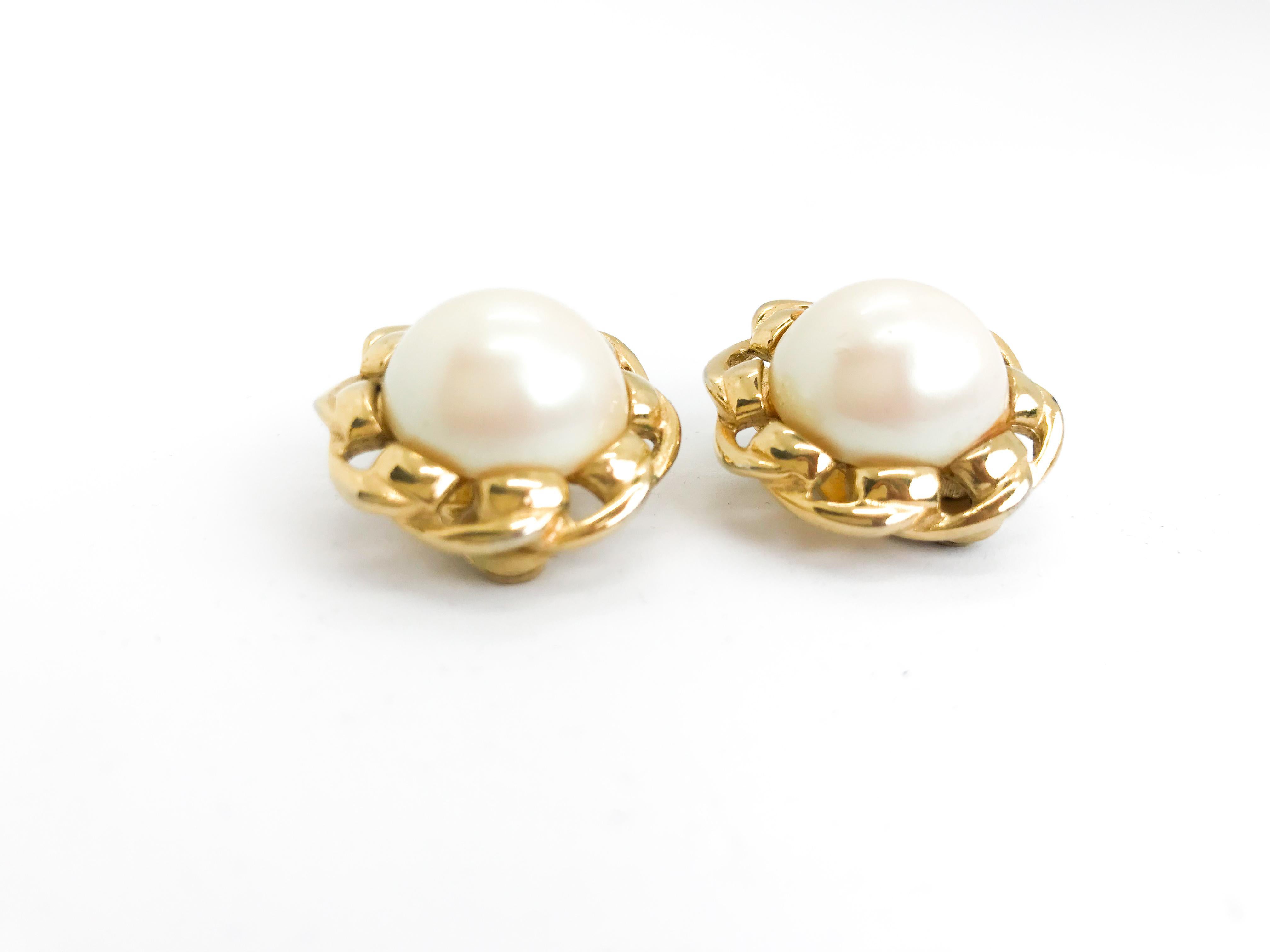 Contemporary Givenchy Vintage Clip On Earrings, 1980s