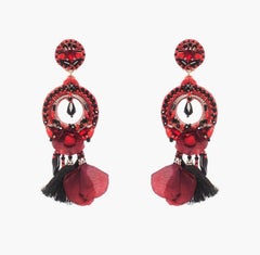 Guaratiba Floral Crystal Earring