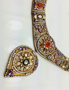 Statement Taj Crystal Necklace