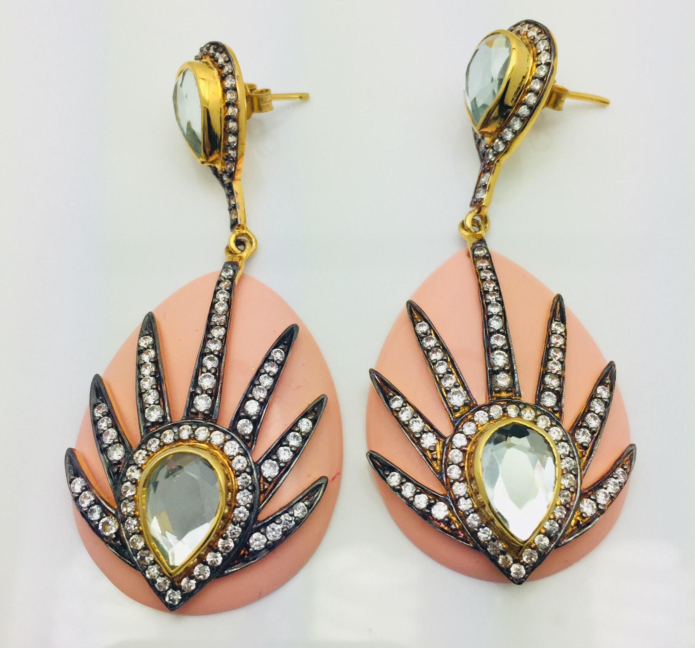 Modern Meghna Jewels Mohawk Earrings 