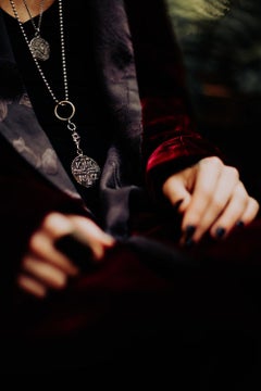 Eternal Skul and Cross Coin Necklace