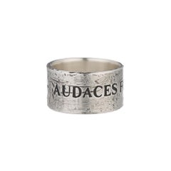 Fortuna Sterling Cigar Band Ring