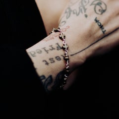 Crux Bronze Cross Link Bracelet