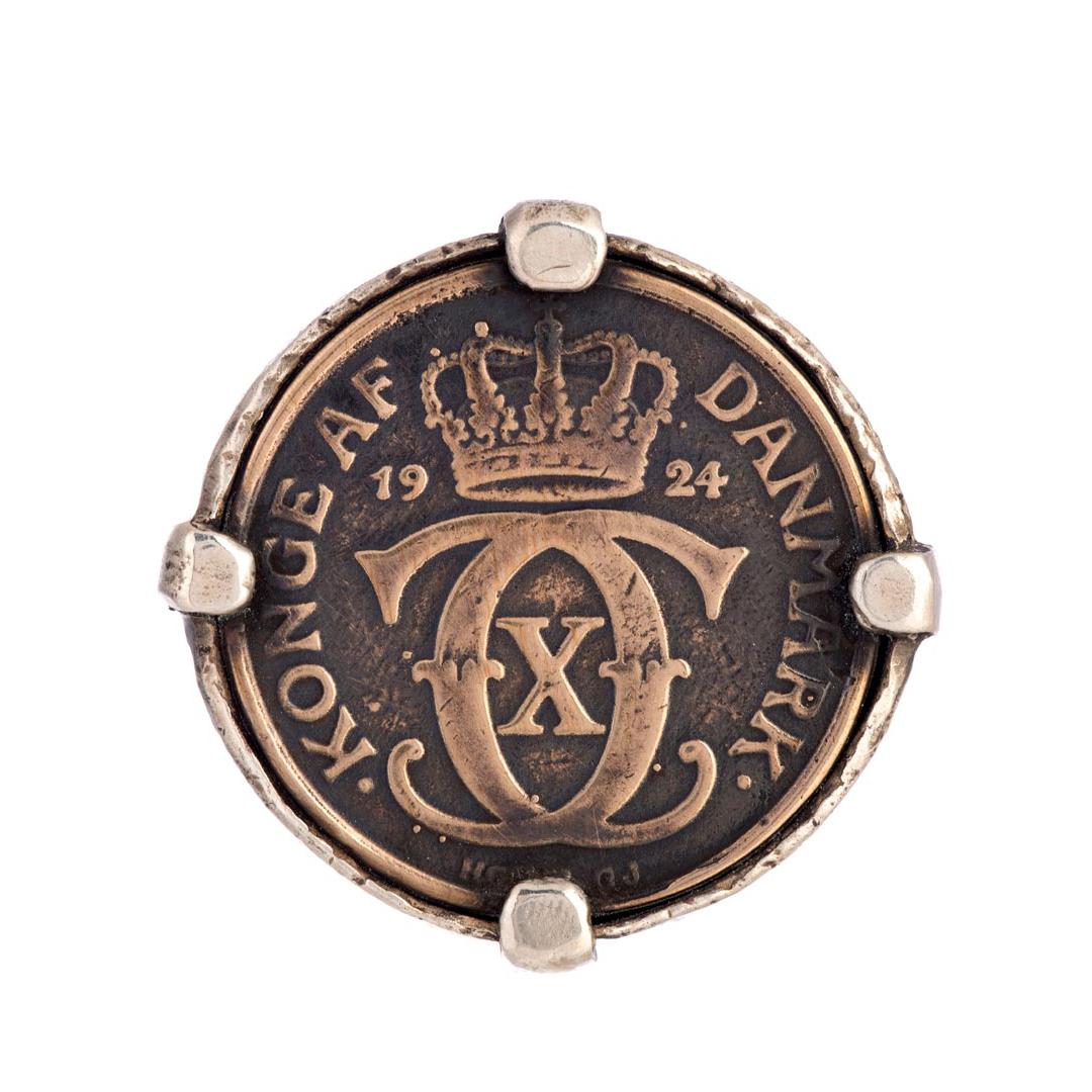 Danish Kroner Coin Ring