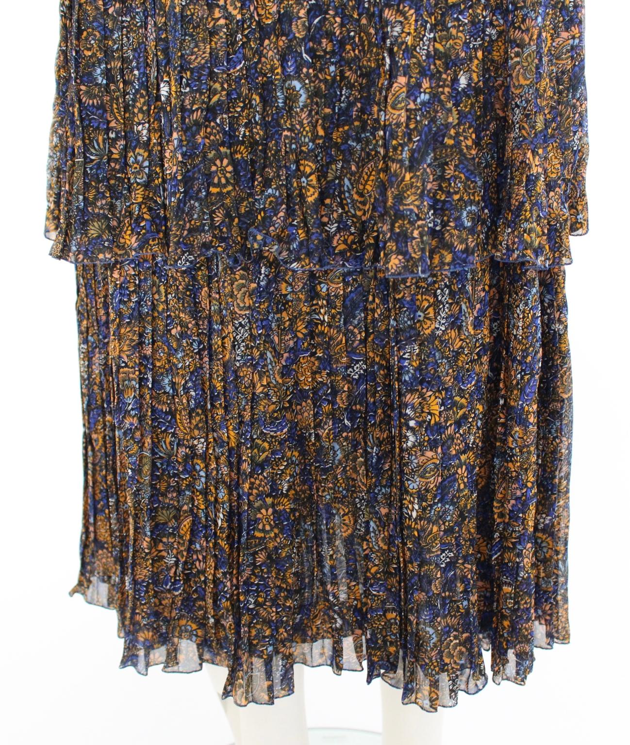 Jean Louis Scherrer boutique Paris Vintage Day Dress 1970s For Sale 11