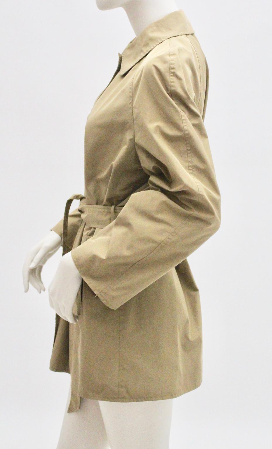 alberta ferretti trench coat