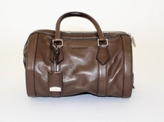 Jil Sander Brown Vintage Leather Handbag