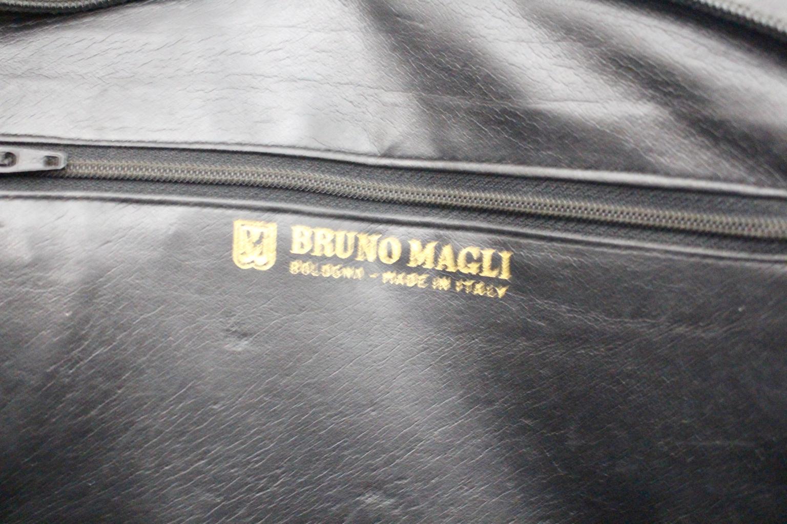 Bruno Magli Bologna Vintage Pop Art Handbag 1980s Italy 7