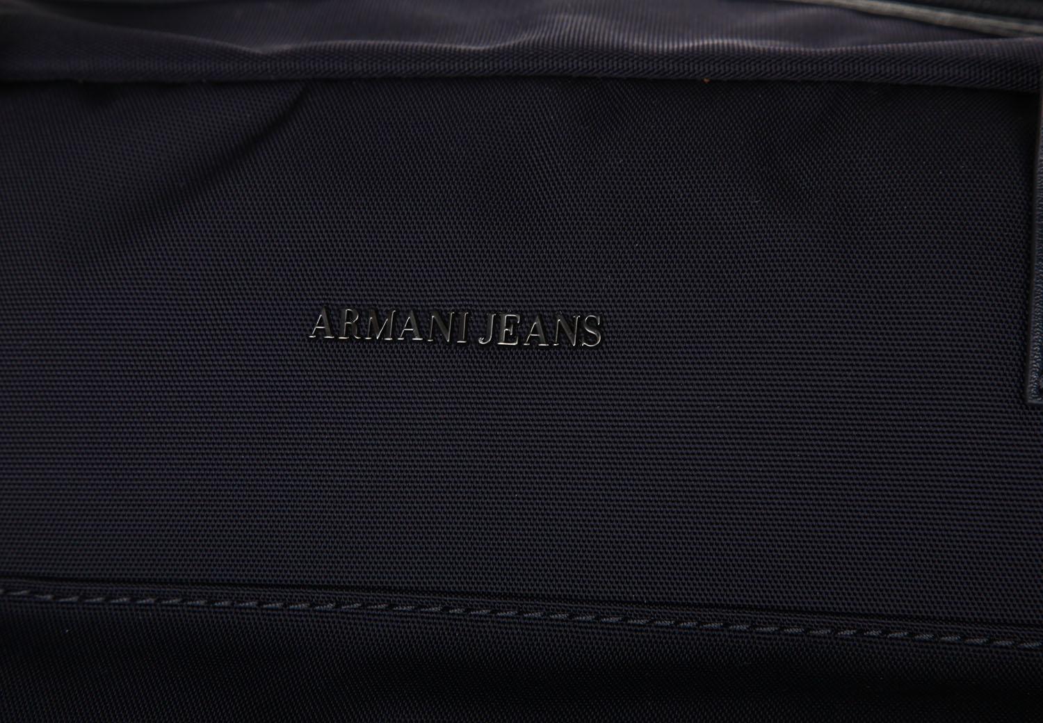 Women's or Men's Armani Jeans Travel bag Weekender dark blue 9320196A909-00635 For Sale