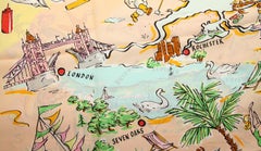 Burberry Women Square Scarf pale yellow COASTLINE SILK SQUARE 40665221