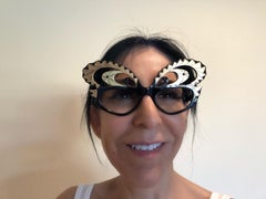 Vintage French Designer Deco Eyeglass Frames