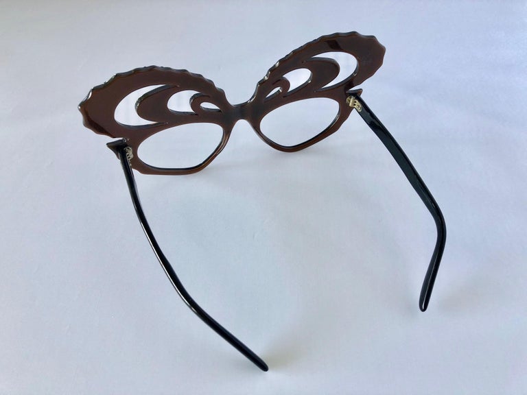 Vintage French Designer Deco Eyeglass Frames at 1stDibs french