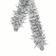 Simon Harrison Dionysus Bear Claw Stainless Steel Chainmail Necklace