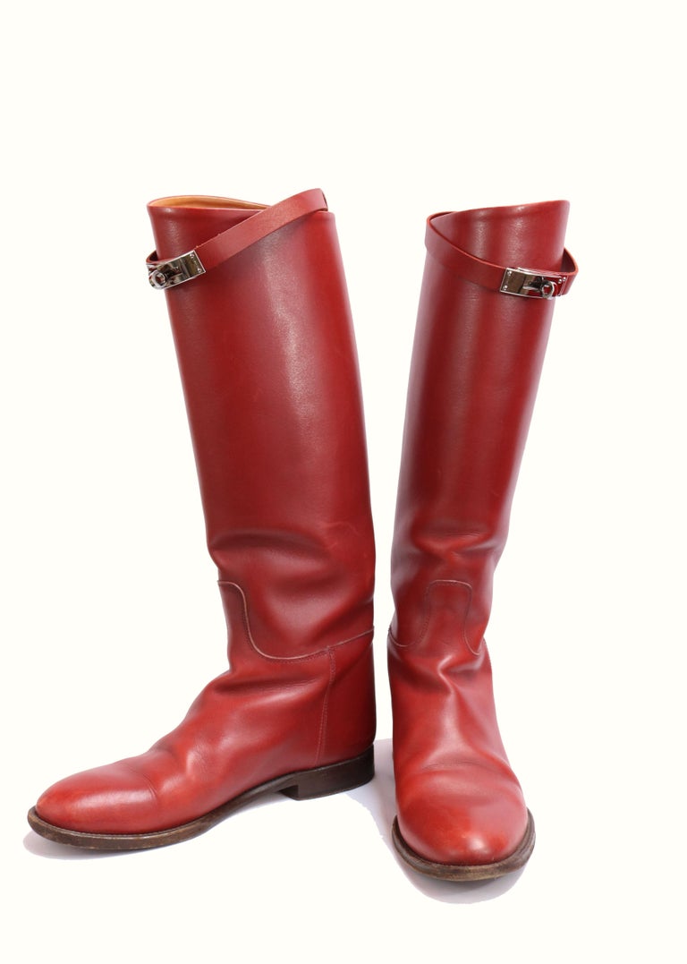 Hermes Jumping Riding Boots at 1stdibs