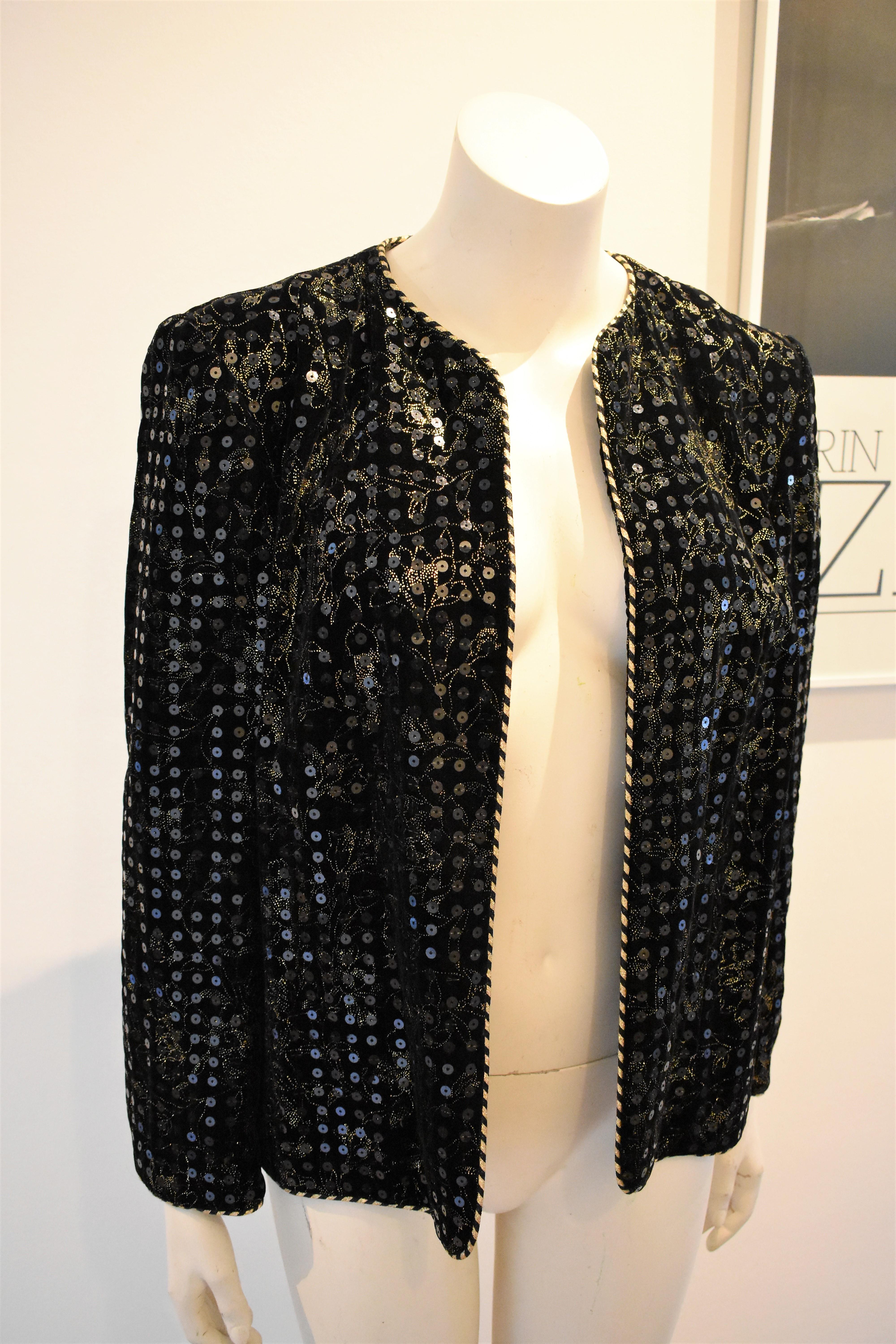 celine sequin jacket