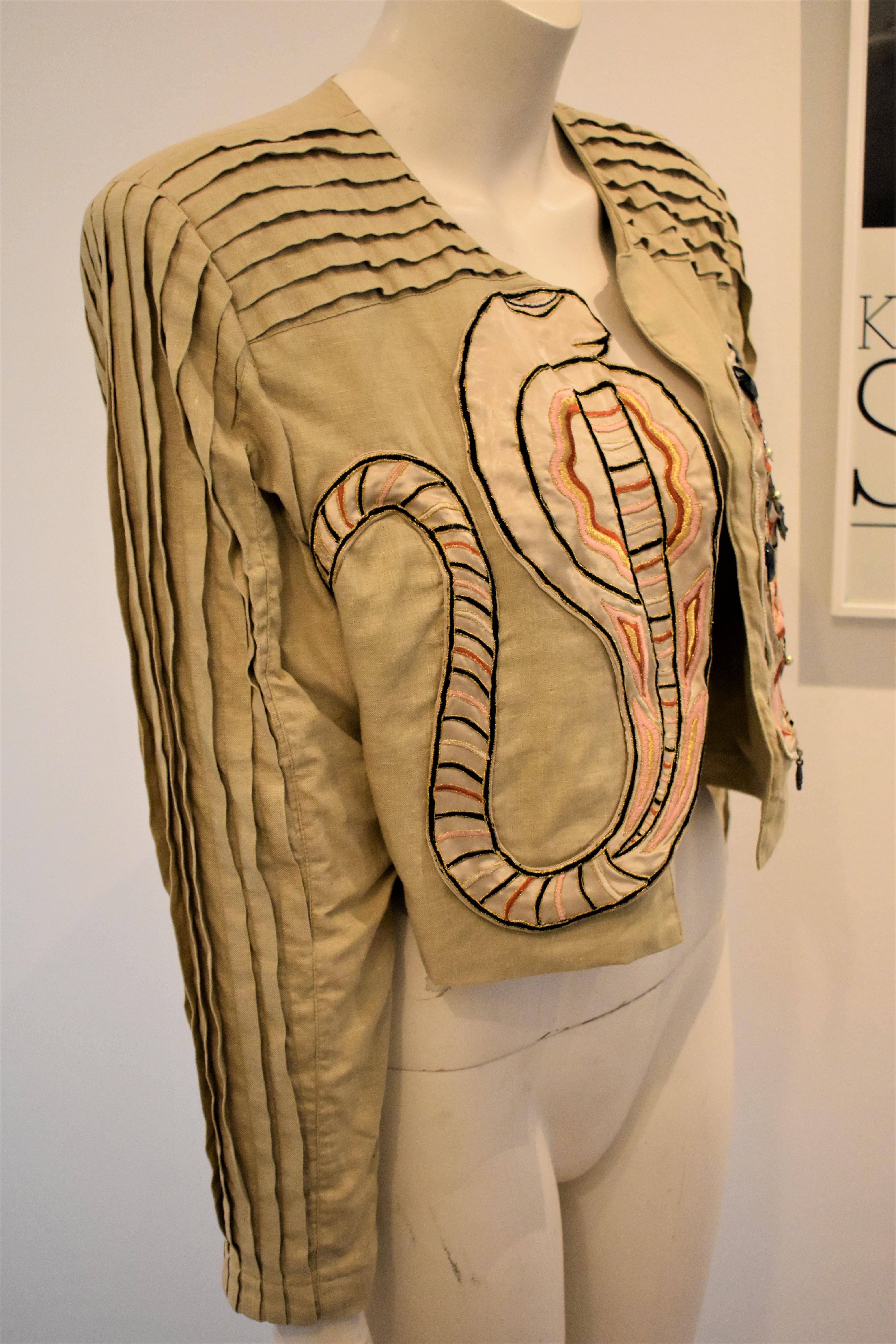 Vintage Korii Joko Japanese Cobra Jacket 1980's For Sale 1