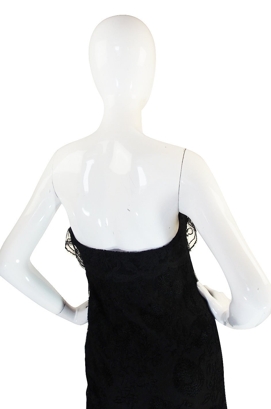 1950s Cristobal Balenciaga Haute Couture Dress In Excellent Condition In Rockwood, ON