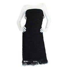 Vintage 1950s Cristobal Balenciaga Haute Couture Dress