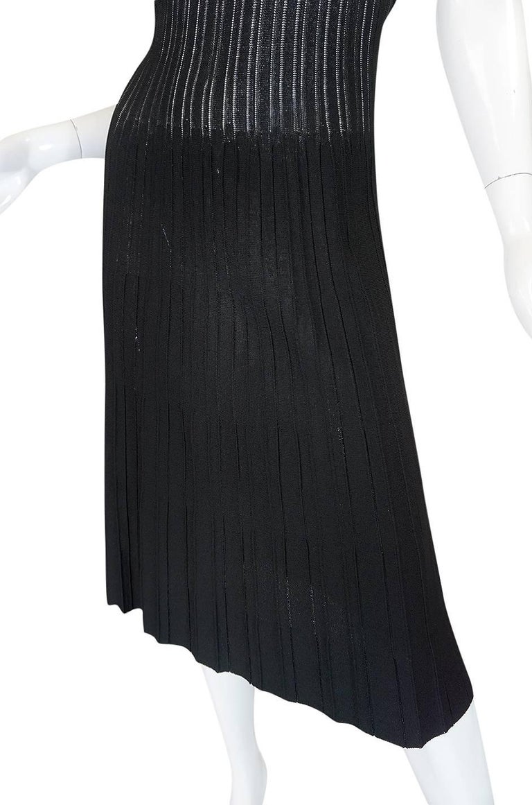 2008C Chanel Resort Runway Knit Bandage Halter Top Dress For Sale at