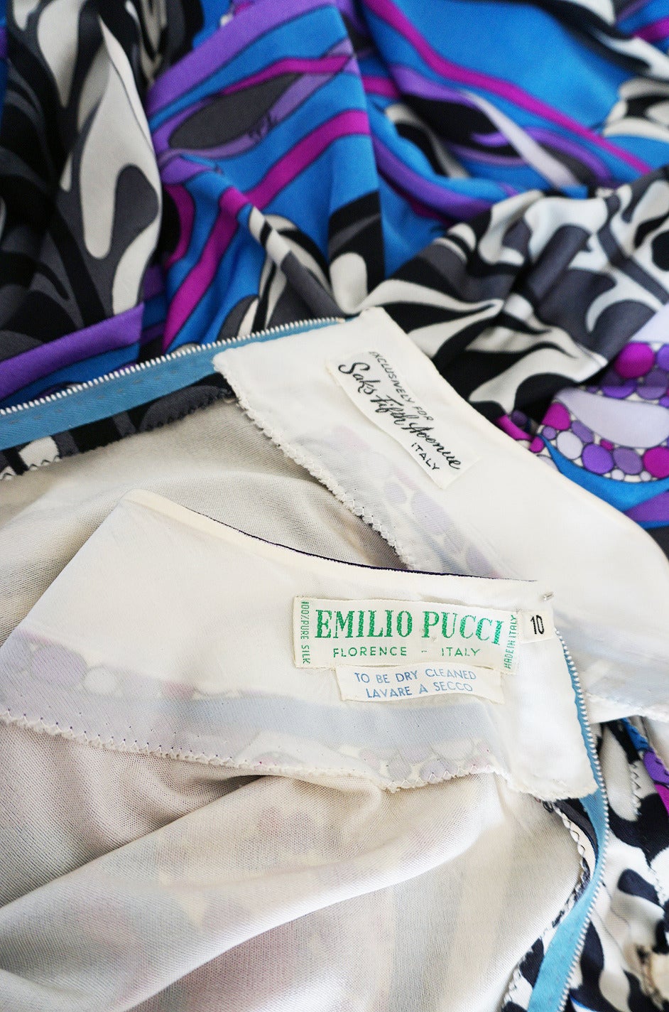 1960s Rare Emilio Pucci Silk Jersey Jumpsuit 6
